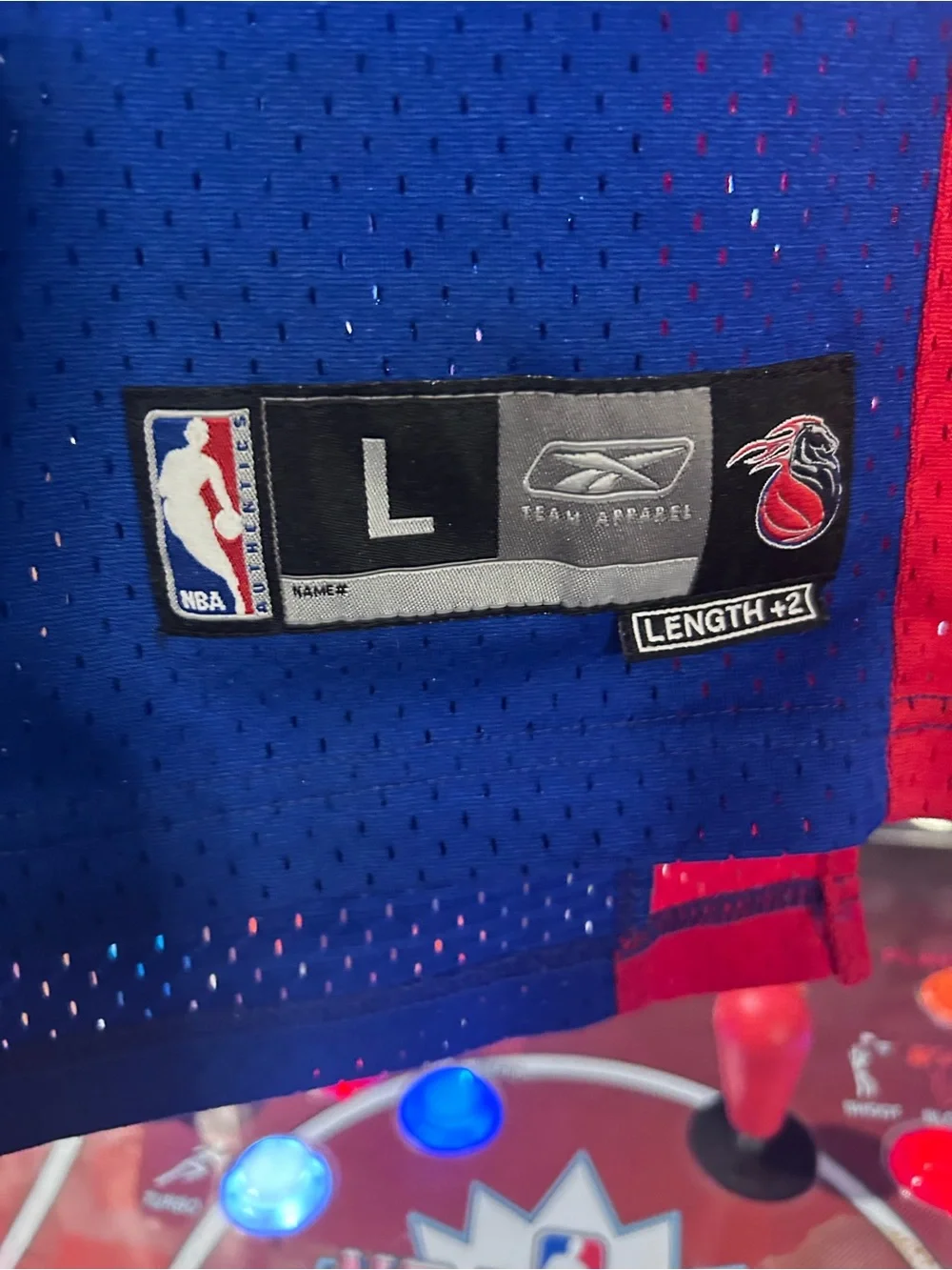 Detroit Pistons Ben Wallace Jersey